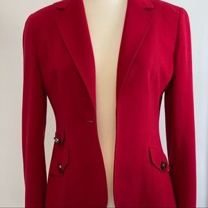 Casual Lined Blazer with Cute Details